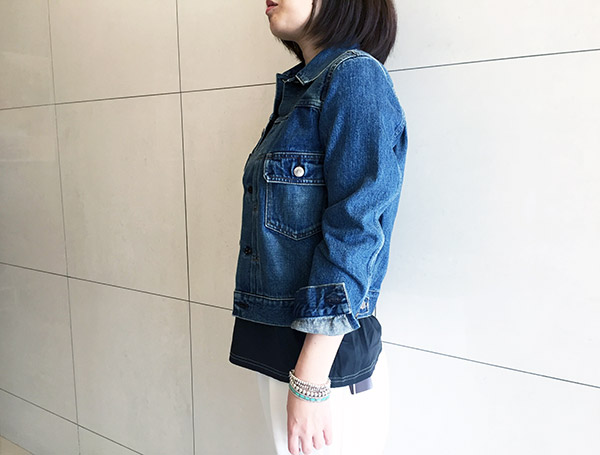 HYKE denim jacket type2 / Style | st company online store