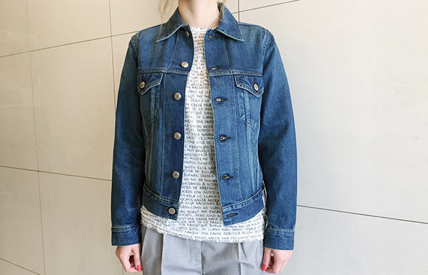 HYKE(ハイク) DENIM JACKET(デニムジャケット)身長別おすすめサイズ！