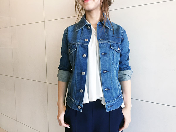 HYKE(ハイク) DENIM JACKET(デニムジャケット)身長別おすすめサイズ！