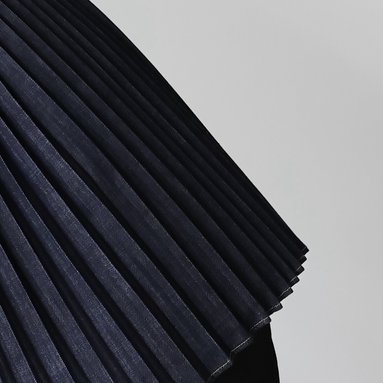 プリーツの接写