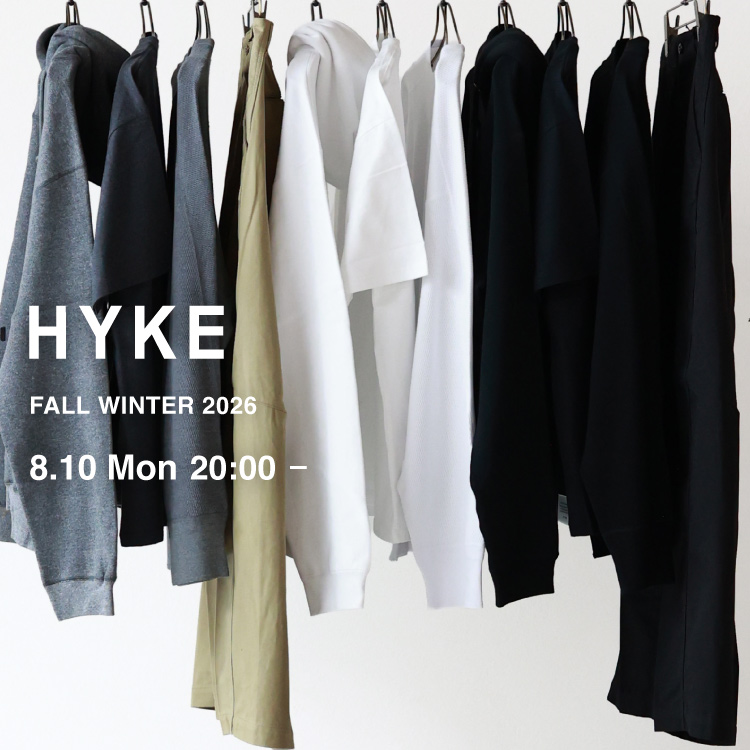 HYKE 2026 Fall Winter